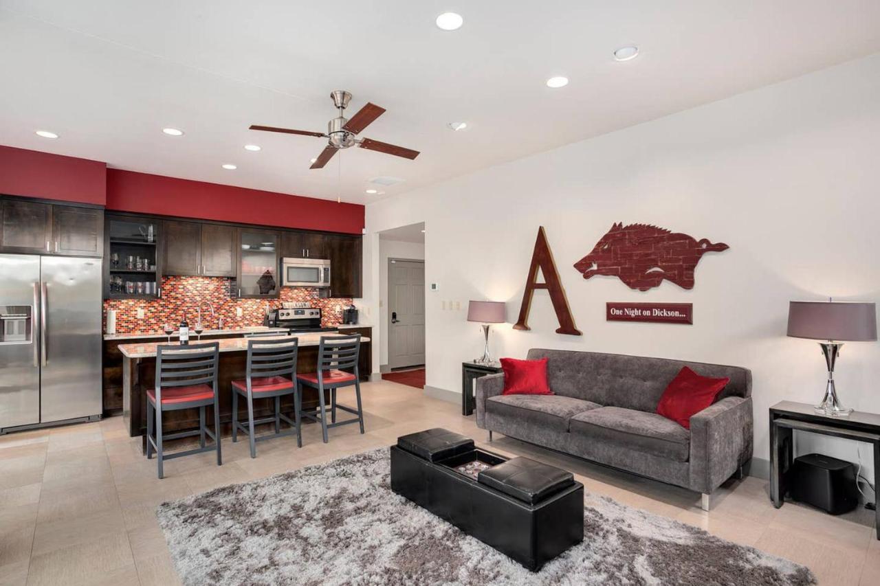 Dickson St Condo - On Dickson Street - Fayetteville Entertainment Hub المظهر الخارجي الصورة